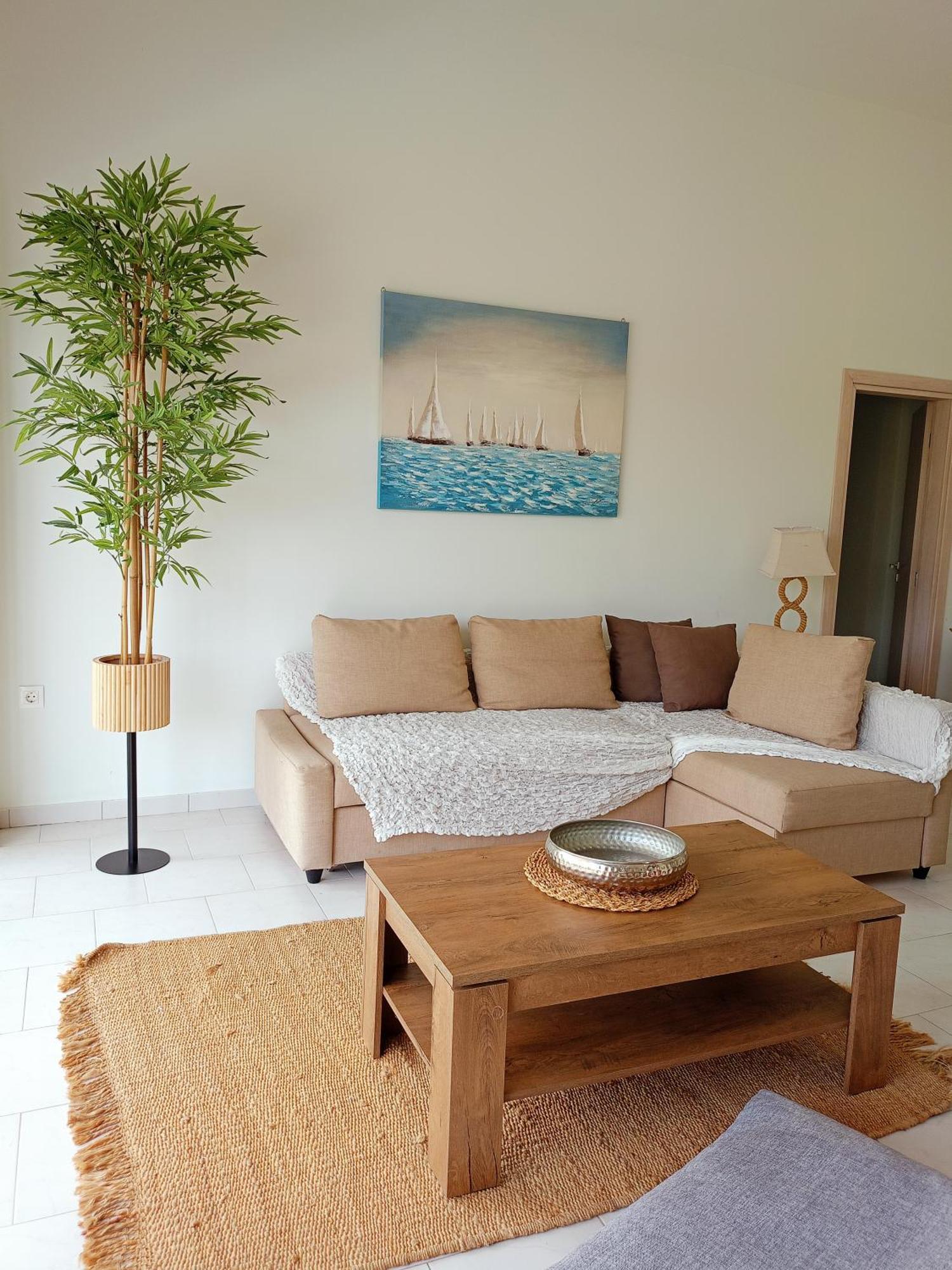 Spacious Beach House Theologos エクステリア 写真