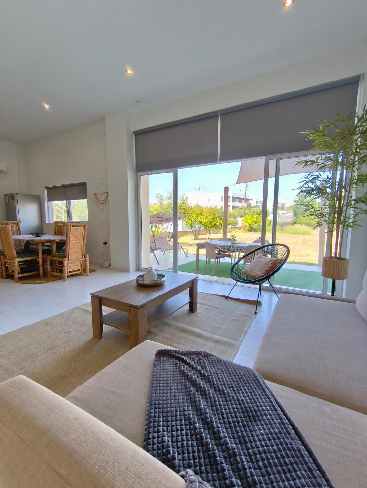 Spacious Beach House Theologos エクステリア 写真